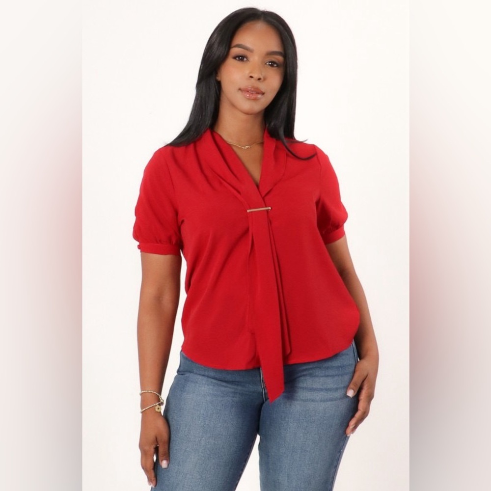 Red Women's Classic Top